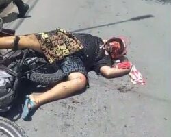 Bloody end of police chase in Brazil