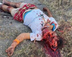 Elderly woman brutally murdered by her own son