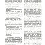 Examination of strangled and raped woman