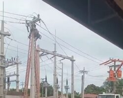 Four workers electrocuted while performing maintenance on substation