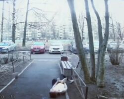Impact of Russian suicide jumper