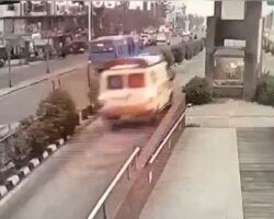 Indian college student fatally run over by ambulance