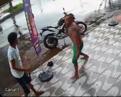 Troublemaker is stabbed multiple times to calm him down