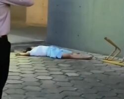 Woman ends her life by jumping from tall building