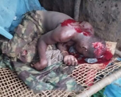 Aftermath of ISIS attack on military base in Mozambique