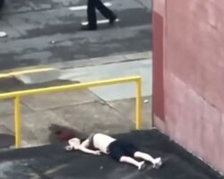 American committed suicide by jumping from roof of garage