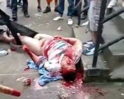Beaten and stabbed to death during prison riot