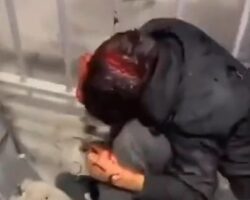 Chinese guy hacked to death with sword
