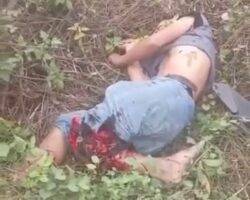 Drunk man in agony after traffic accident