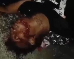 Group of men surprised by hitmen on motorcycles