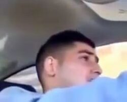 Guy films his own suicide as he drives off cliff