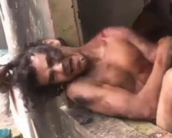 Harsh and painful punishment for thief