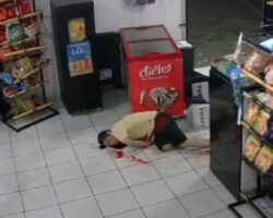 Hitman interrupts group of friends in bar