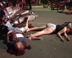 Man and woman died in collision between two motorcycles