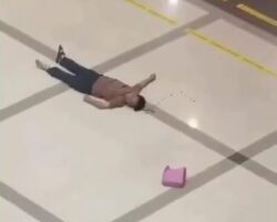 Man jumps to his death in crowded shopping mall