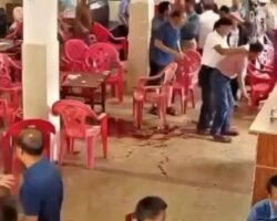 Stabbed in mahjong club