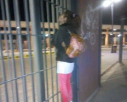 Teen girl found hanged on fence of railway station