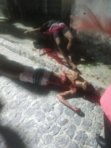 Two murdered teenagers, one seriously injured