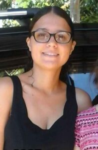 Woman after falling from height