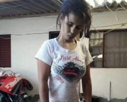 Woman found hanged in front of her house