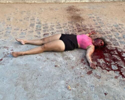 Young woman beaten to death with motorcycle helmet