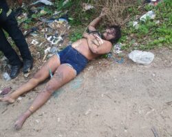 Young woman found strangled among garbage