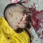Assassination of man in supermarket in front of his girlfriend