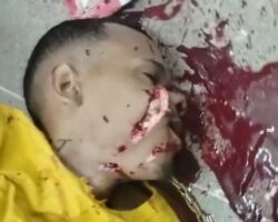 Assassination of man in supermarket in front of his girlfriend