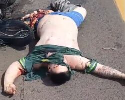 Biker died in collision with car on BR-285