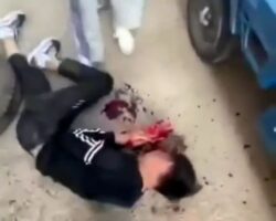 Chinese guy brutally beaten for harassing minor