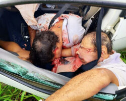 Father and son died in car accident on BR-101