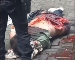 Guy jumps to his death from roof of building where his girlfriend works
