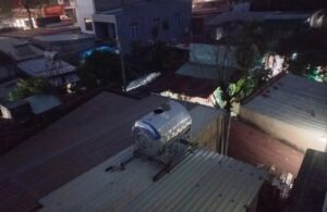 Human remains found in water tank on roof
