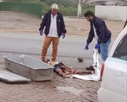 Man ended up crushed after accident