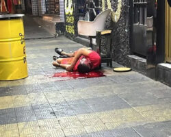 Man shot more than 10 times in head by hitman