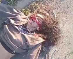 Murdered Brazilian street prostitute dumped by roadside
