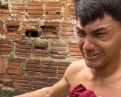 Thief gets his hand shot through