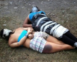 Two executed women dumped at truck rest stop