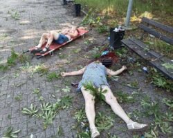 Two female civilian victims of Russian shelling in Donetsk region