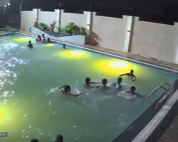 Young man drowned in front of his friends during pool party