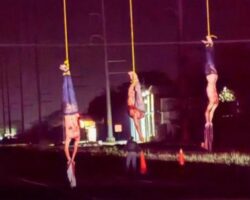 20 dead bodies hanged from bridge in Culiacán