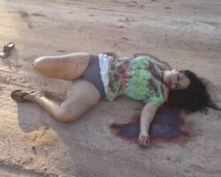 36-year-old woman found executed on dirt road
