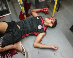 Armed bus passenger eliminated two robbers