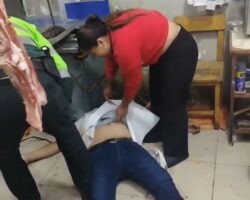 Butcher assassinated inside pork shop