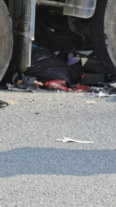 Chinese man's head smashed
