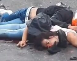 Colombian couple died in motorcycle accident