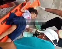 Deadly collision between ambulance and tricycle