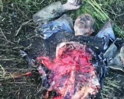 Drone ends Russian soldier in brutal way