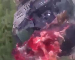 Drone grenade blows off Russian soldier’s head on camera