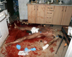 Dude cut off his own penis and bled to death